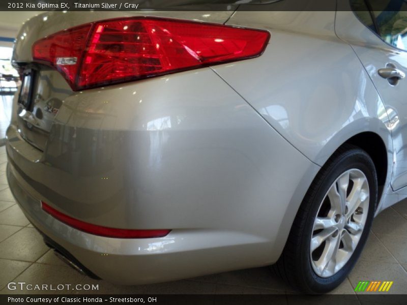 Titanium Silver / Gray 2012 Kia Optima EX