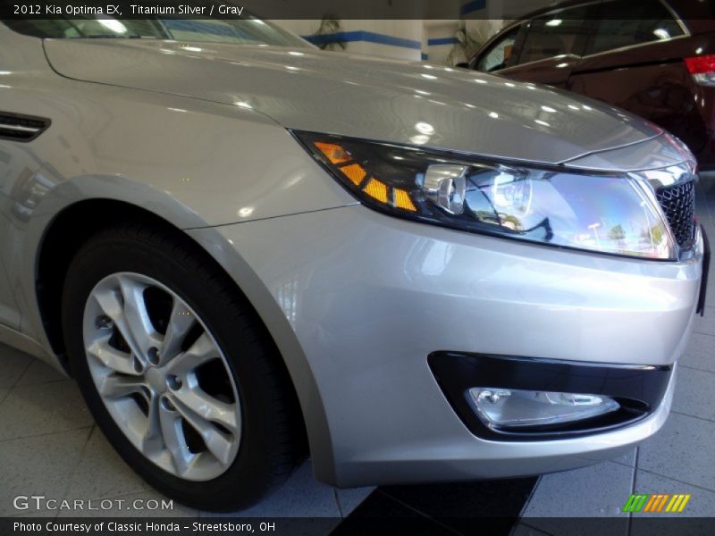 Titanium Silver / Gray 2012 Kia Optima EX