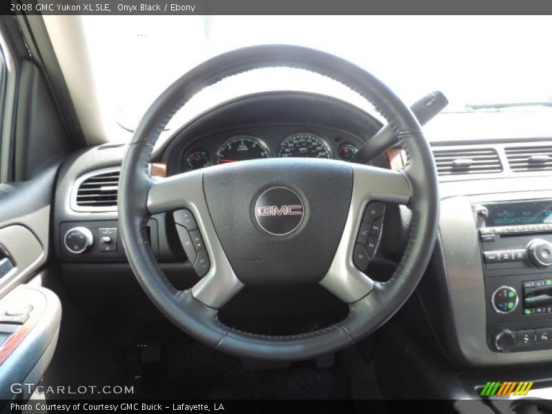 Onyx Black / Ebony 2008 GMC Yukon XL SLE