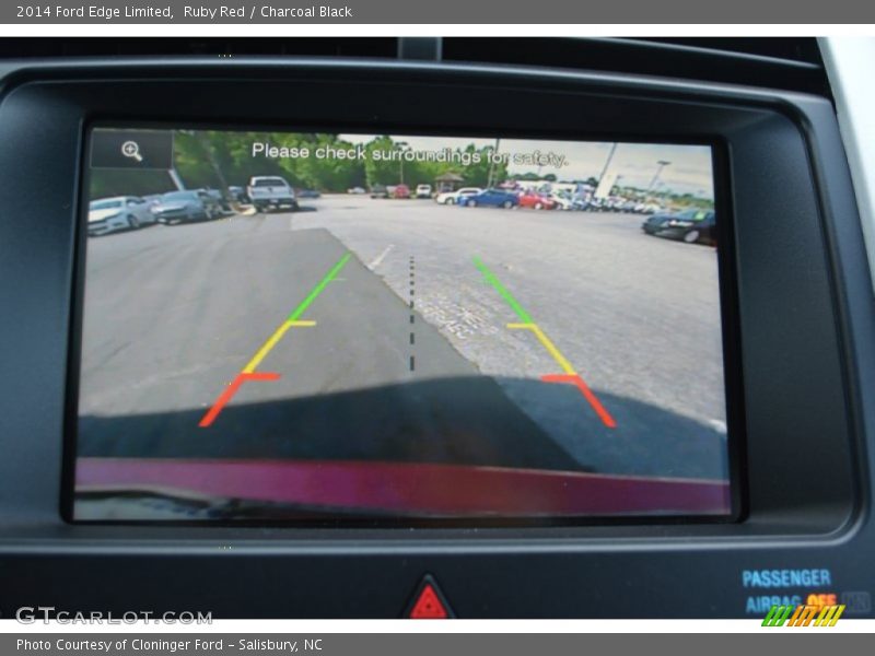 Ruby Red / Charcoal Black 2014 Ford Edge Limited