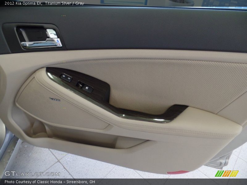Titanium Silver / Gray 2012 Kia Optima EX