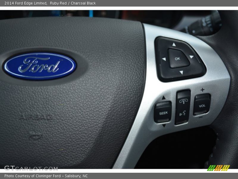 Ruby Red / Charcoal Black 2014 Ford Edge Limited