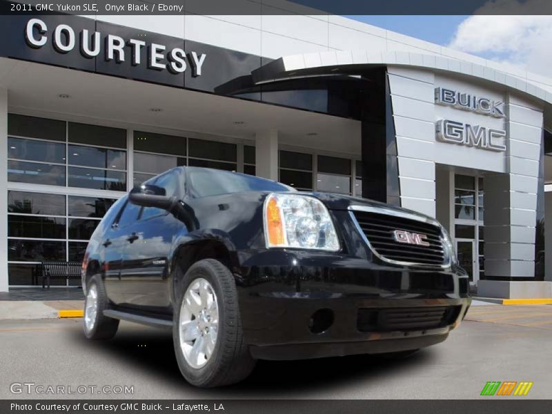 Onyx Black / Ebony 2011 GMC Yukon SLE