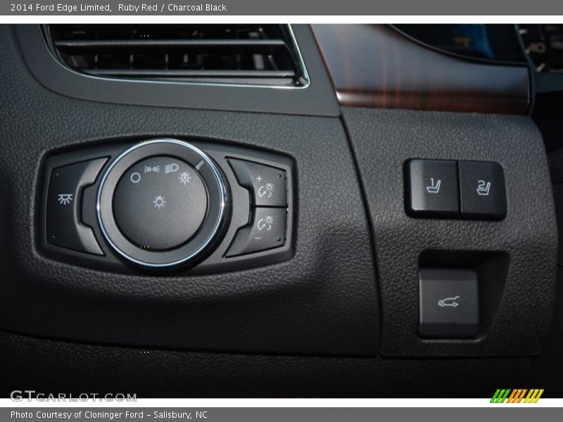 Ruby Red / Charcoal Black 2014 Ford Edge Limited