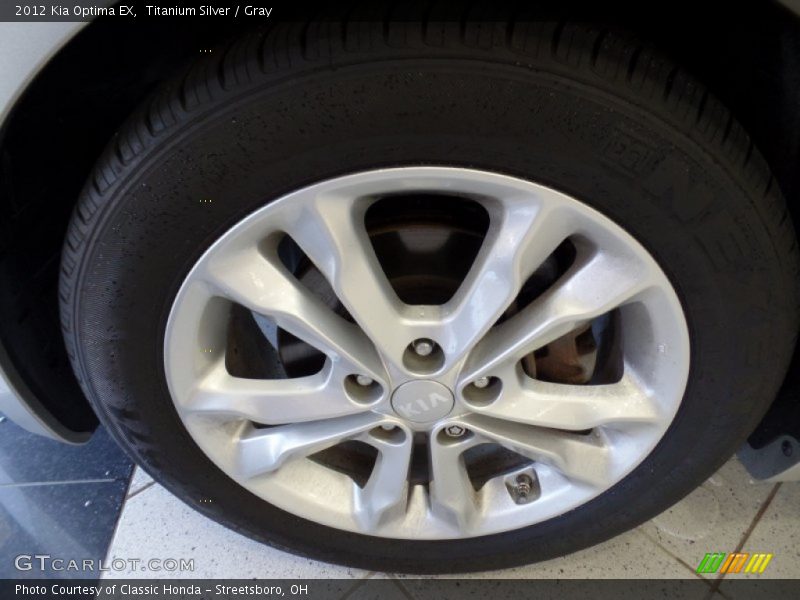 Titanium Silver / Gray 2012 Kia Optima EX