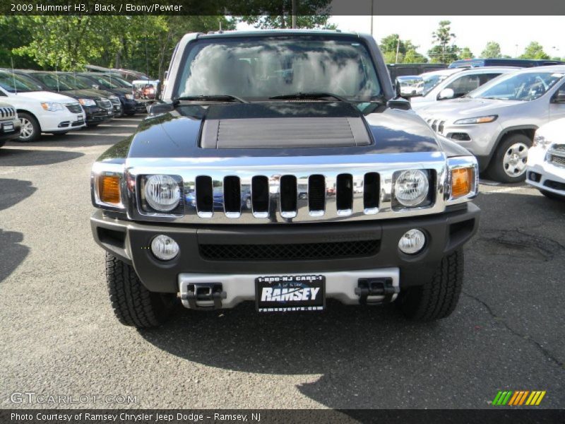 Black / Ebony/Pewter 2009 Hummer H3