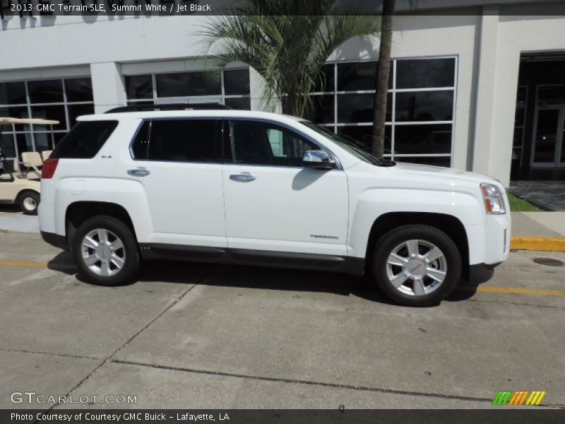 Summit White / Jet Black 2013 GMC Terrain SLE