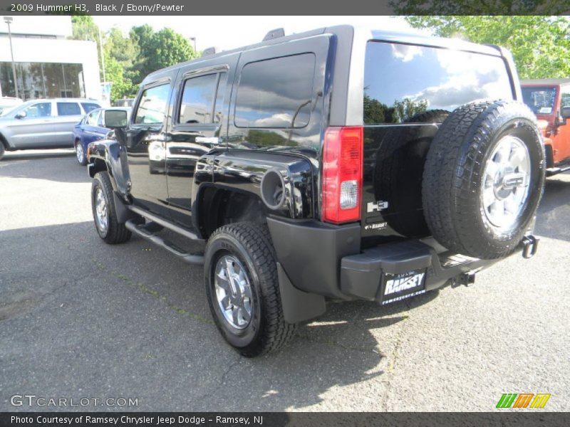 Black / Ebony/Pewter 2009 Hummer H3