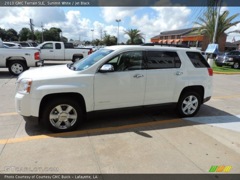 Summit White / Jet Black 2013 GMC Terrain SLE