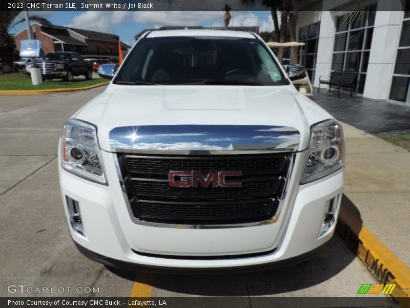 Summit White / Jet Black 2013 GMC Terrain SLE