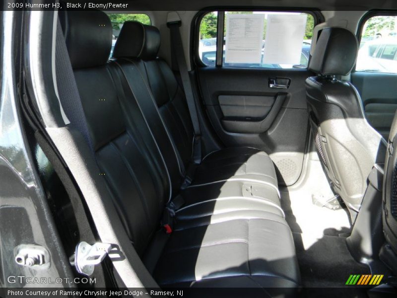 Black / Ebony/Pewter 2009 Hummer H3