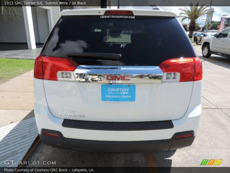 Summit White / Jet Black 2013 GMC Terrain SLE