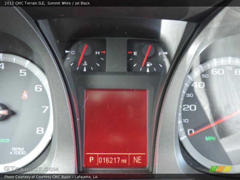Summit White / Jet Black 2013 GMC Terrain SLE