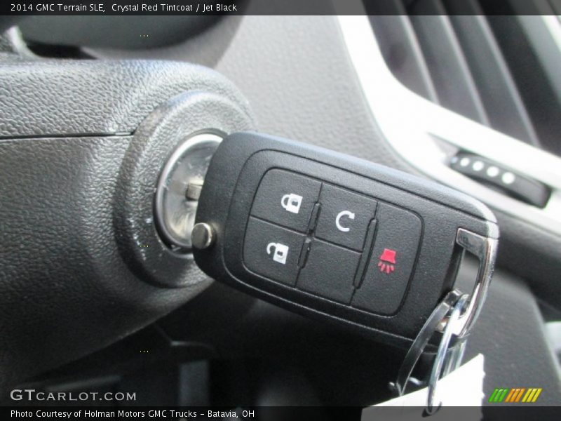 Crystal Red Tintcoat / Jet Black 2014 GMC Terrain SLE