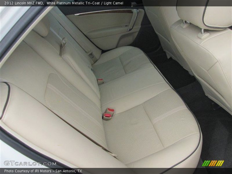 White Platinum Metallic Tri-Coat / Light Camel 2012 Lincoln MKZ FWD