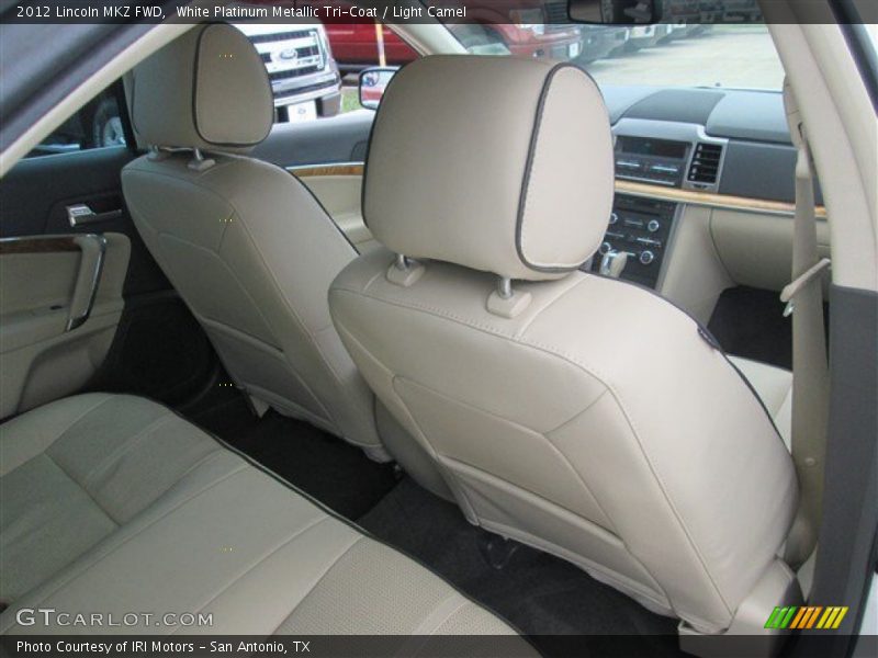 White Platinum Metallic Tri-Coat / Light Camel 2012 Lincoln MKZ FWD