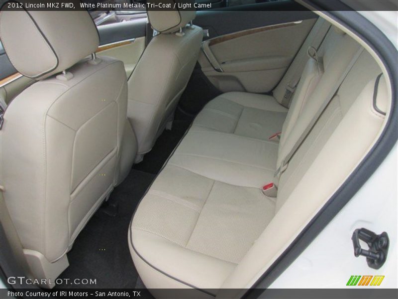 White Platinum Metallic Tri-Coat / Light Camel 2012 Lincoln MKZ FWD