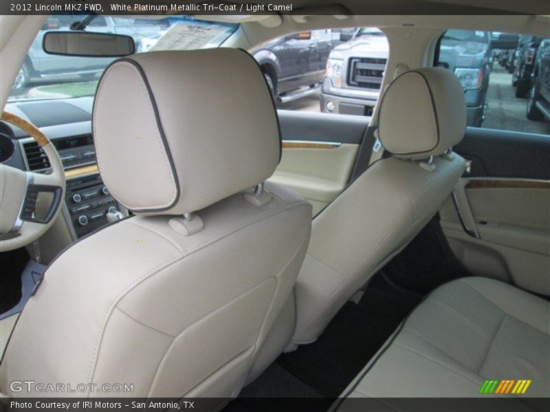 White Platinum Metallic Tri-Coat / Light Camel 2012 Lincoln MKZ FWD