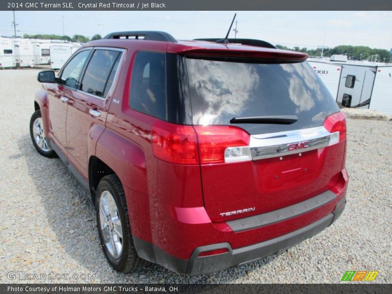 Crystal Red Tintcoat / Jet Black 2014 GMC Terrain SLE