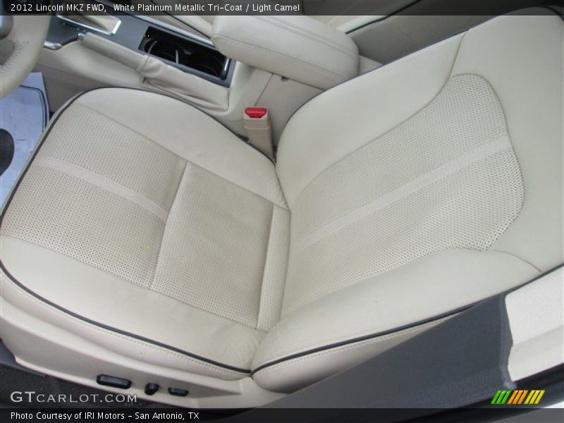White Platinum Metallic Tri-Coat / Light Camel 2012 Lincoln MKZ FWD