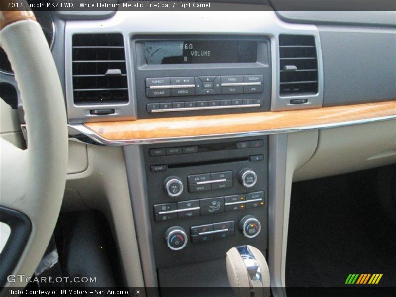 White Platinum Metallic Tri-Coat / Light Camel 2012 Lincoln MKZ FWD