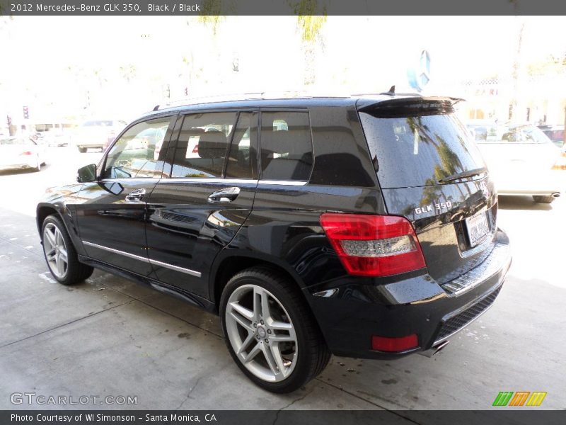 Black / Black 2012 Mercedes-Benz GLK 350
