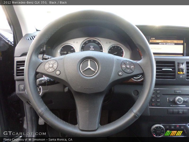 Black / Black 2012 Mercedes-Benz GLK 350