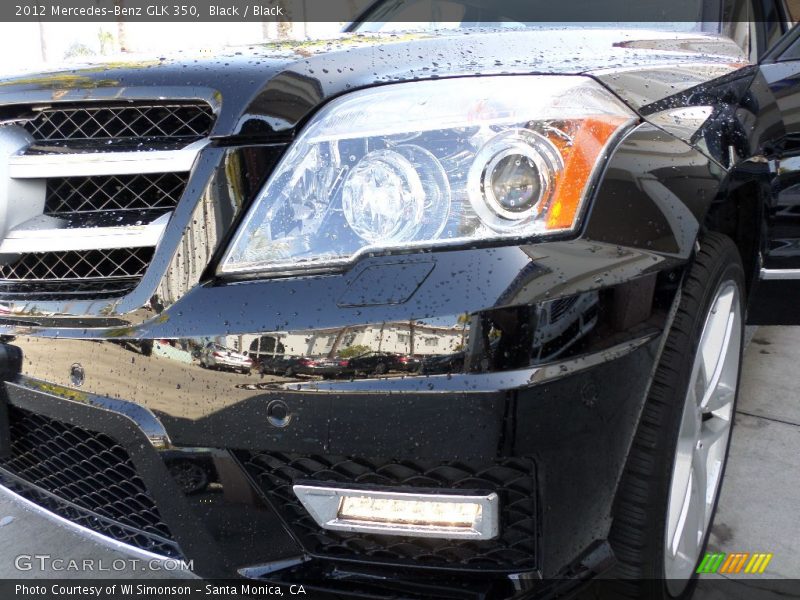 Black / Black 2012 Mercedes-Benz GLK 350
