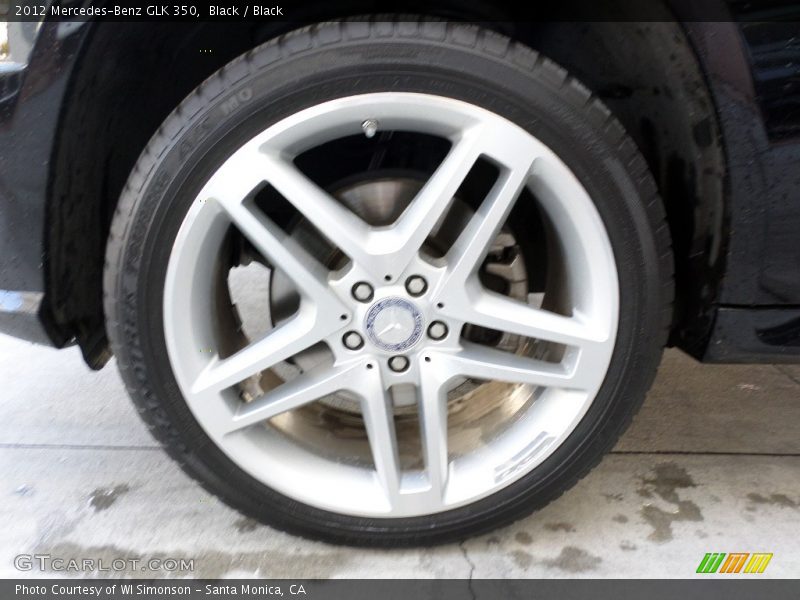 Black / Black 2012 Mercedes-Benz GLK 350