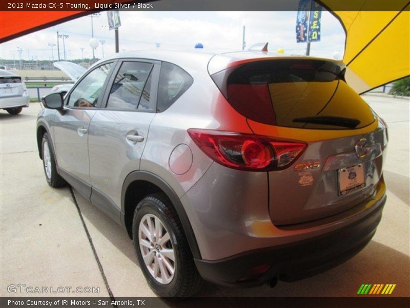 Liquid Silver / Black 2013 Mazda CX-5 Touring