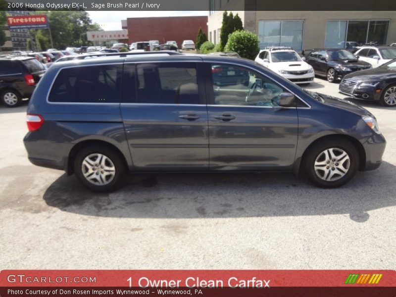 Sage Brush Pearl / Ivory 2006 Honda Odyssey EX-L