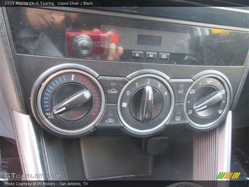 Liquid Silver / Black 2013 Mazda CX-5 Touring