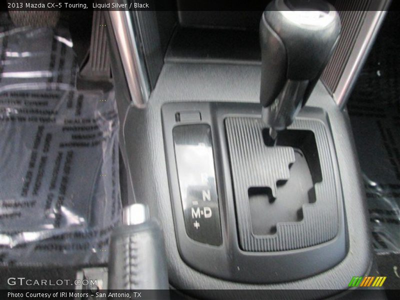 Liquid Silver / Black 2013 Mazda CX-5 Touring