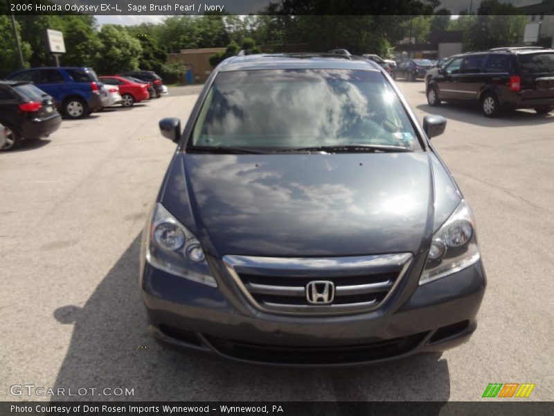 Sage Brush Pearl / Ivory 2006 Honda Odyssey EX-L
