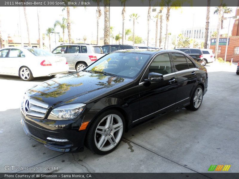 Front 3/4 View of 2011 C 300 Sport