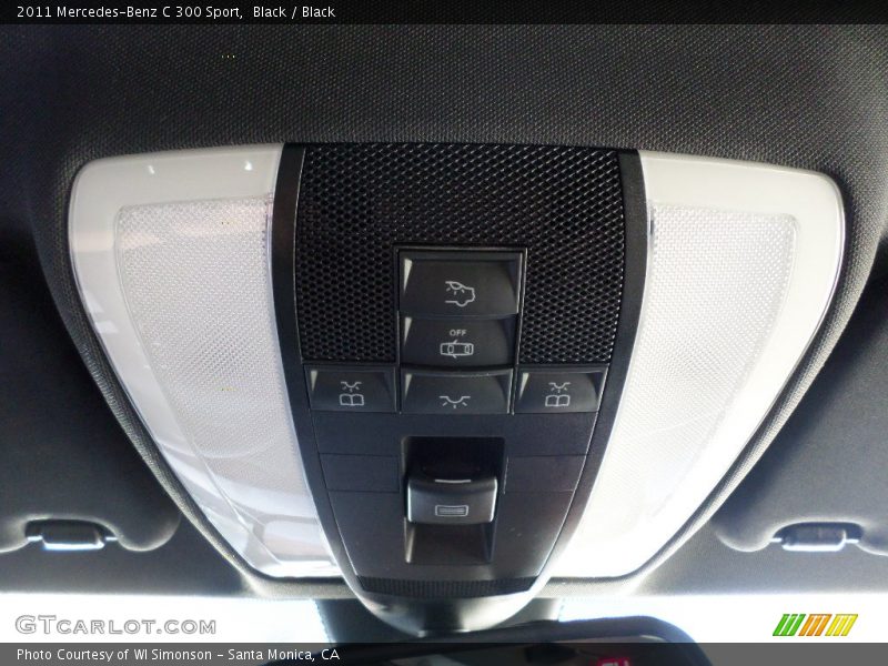 Black / Black 2011 Mercedes-Benz C 300 Sport