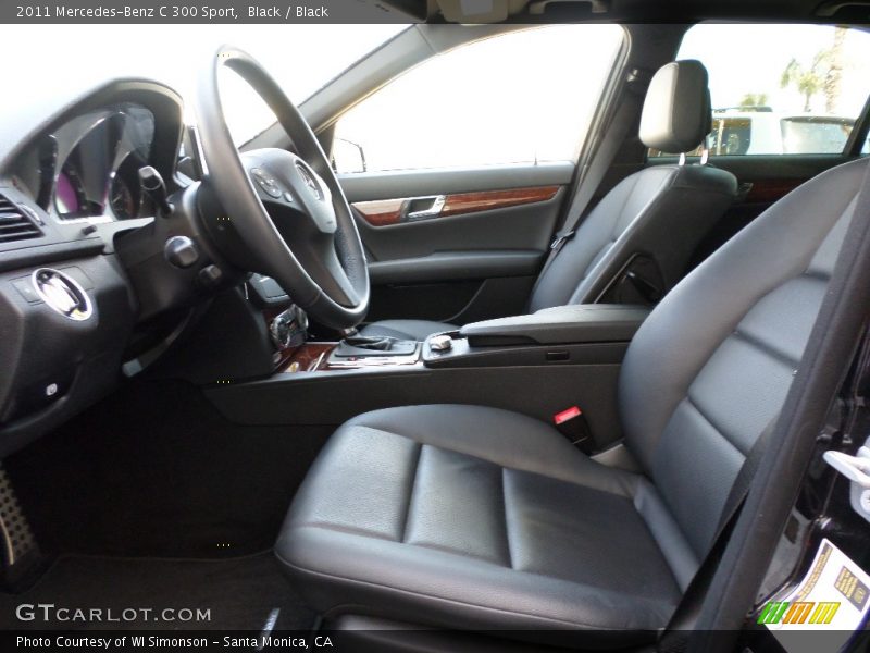 Front Seat of 2011 C 300 Sport