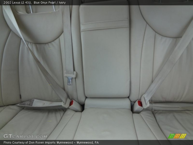 Blue Onyx Pearl / Ivory 2002 Lexus LS 430