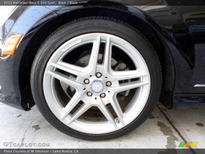 Black / Black 2011 Mercedes-Benz C 300 Sport
