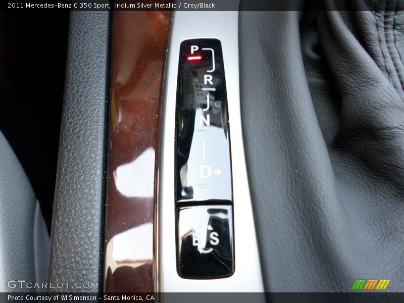 Iridium Silver Metallic / Grey/Black 2011 Mercedes-Benz C 350 Sport