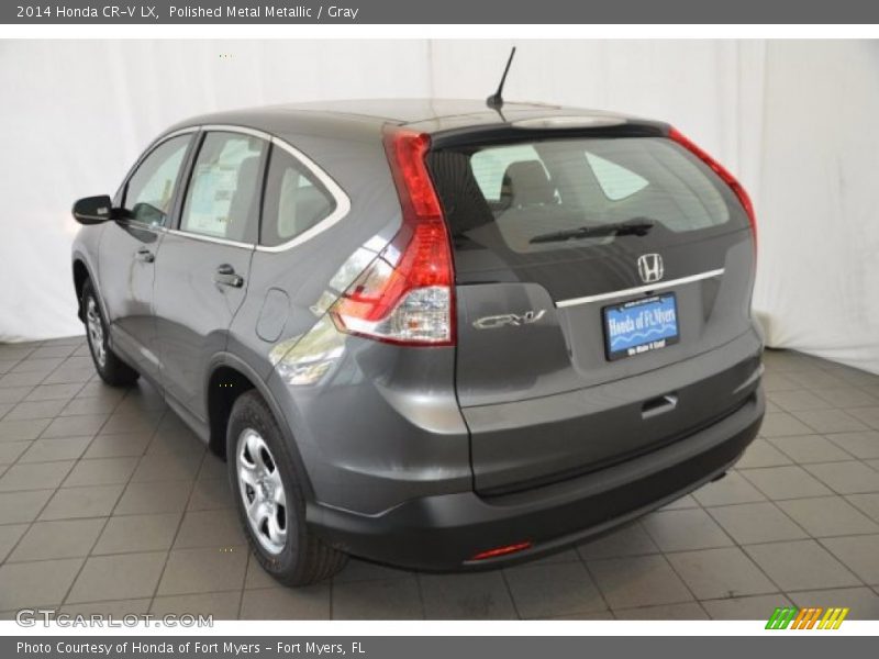 Polished Metal Metallic / Gray 2014 Honda CR-V LX