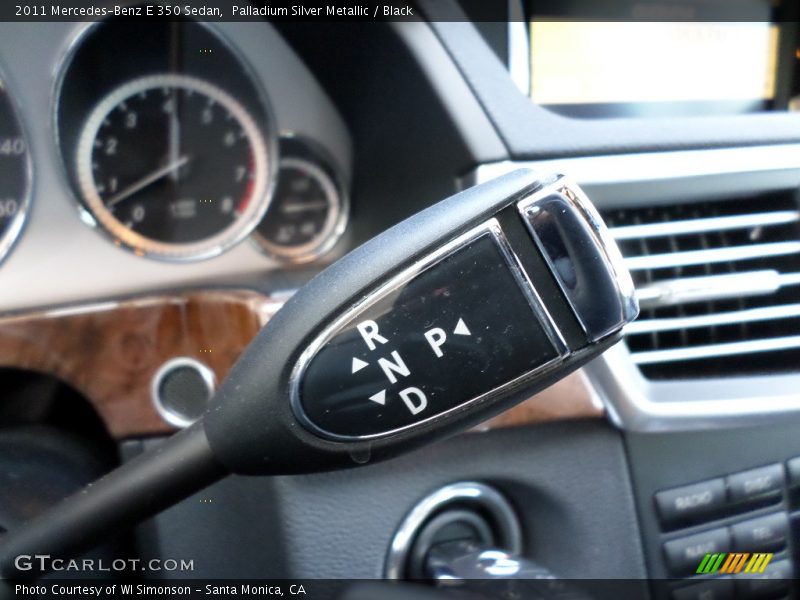 Palladium Silver Metallic / Black 2011 Mercedes-Benz E 350 Sedan