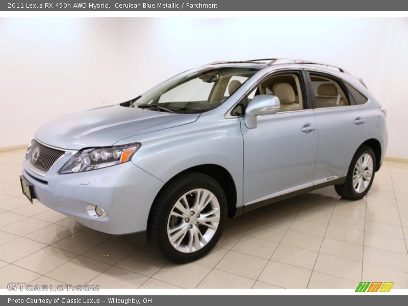 Front 3/4 View of 2011 RX 450h AWD Hybrid