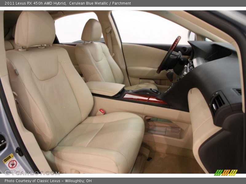 Front Seat of 2011 RX 450h AWD Hybrid