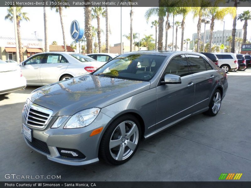 Palladium Silver Metallic / Ash/Black 2011 Mercedes-Benz E 350 Sedan