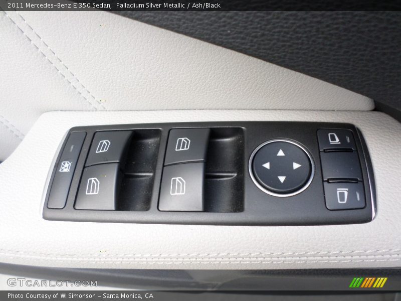 Palladium Silver Metallic / Ash/Black 2011 Mercedes-Benz E 350 Sedan