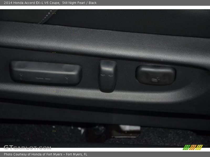 Still Night Pearl / Black 2014 Honda Accord EX-L V6 Coupe