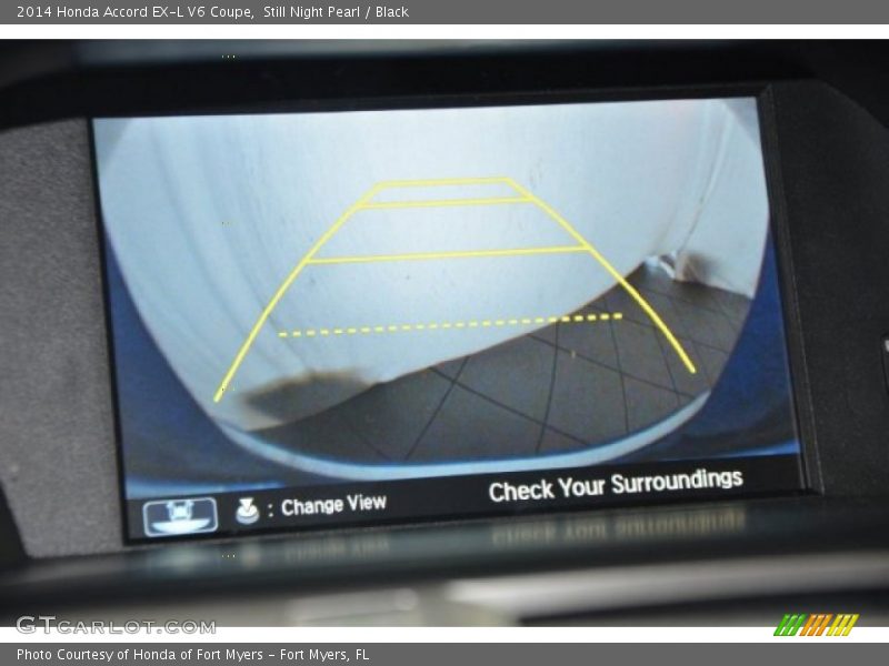 Still Night Pearl / Black 2014 Honda Accord EX-L V6 Coupe