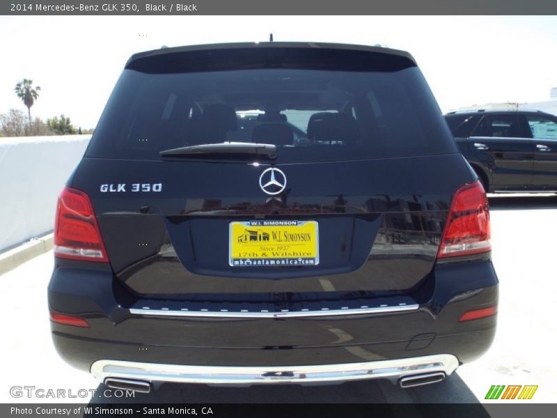 Black / Black 2014 Mercedes-Benz GLK 350