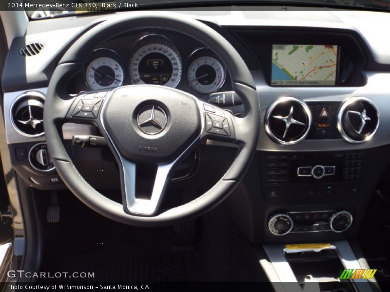 Black / Black 2014 Mercedes-Benz GLK 350